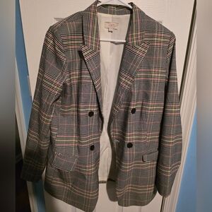 Loft Houndstooth Blazer